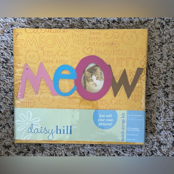 🐈🐈 Daisy Hill Meow Quick Scrap Kit 🐈🐈 - Picture 1 of 16
